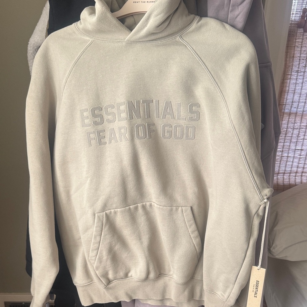 Fear of God Essentials Crewneck Sweater - Light Cream